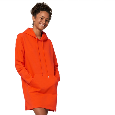 Vegan Organic Fair Trade Sweater Tunic Hoodie