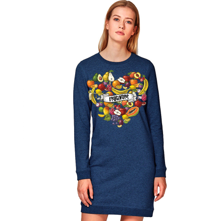Organic Vegan Fair Trade Simple Sweater Tunic Dress