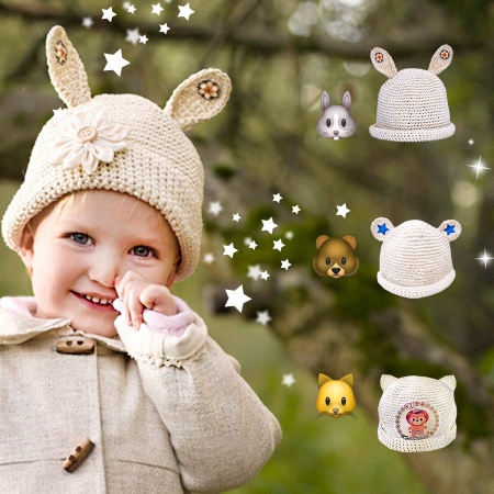 hat_animals_bear_bunny_cat_vegan_knitted_handmade_organic_fairtrade